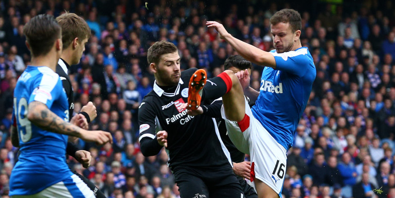 Rangers midfielder hails offical after red card apology