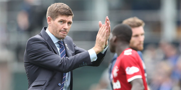 A lot of Gers fans are delighted with Steven Gerrard’s celebrations