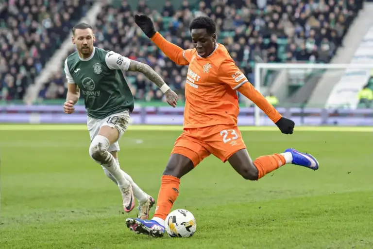 Rangers winger Djeidi Gassama set to face Lionel Messi on international debut