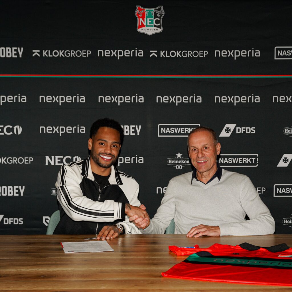 Rangers striker Danilo, on loan at NEC Nijmegen in the Eredivisie