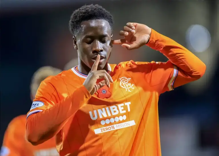 Djiedi Gassama returns to Rangers with “Immense Pride” after international debut