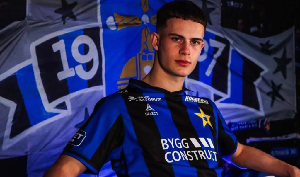 Former Rangers academy graduate Robbie Ure, who now plays for IK Sirius in Sweden's Allsvenskan.