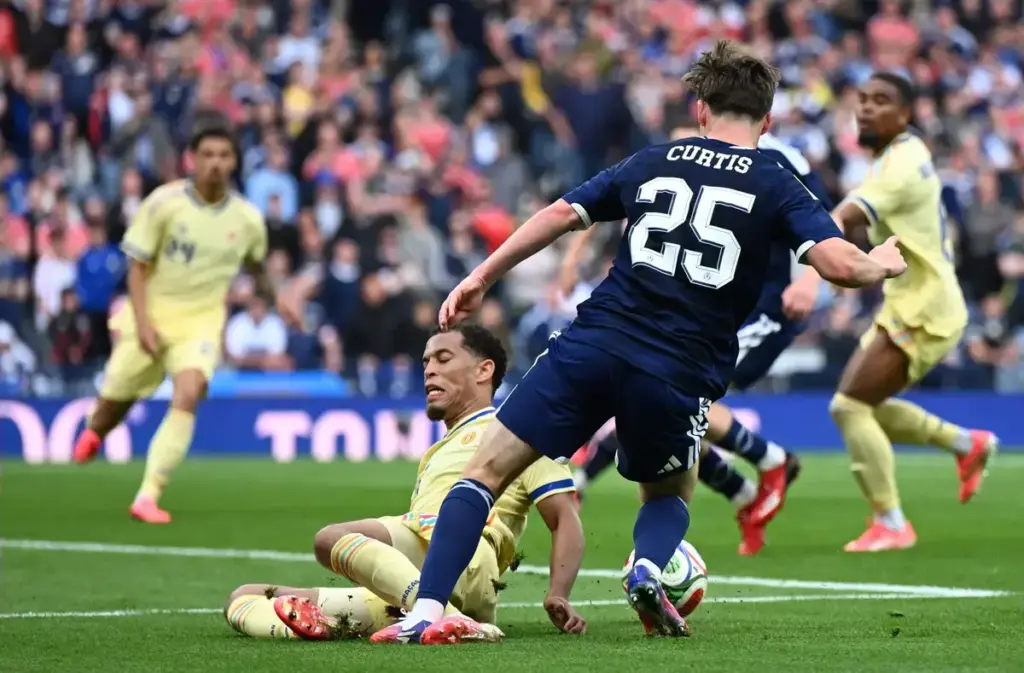 Referee chief warns Rangers about using Findlay Curtis after Scotland incident