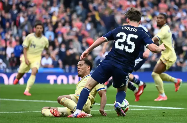 Referee chief warns Rangers about using Findlay Curtis after Scotland incident