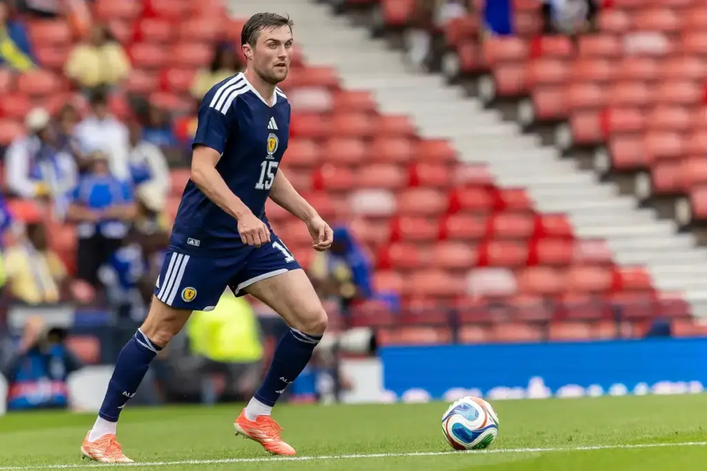 John Souttar of Scotland National Team during the International Challenge Match - Scotland vs Curacao, Barclays Hampden, Glasgow. 30 May 2026